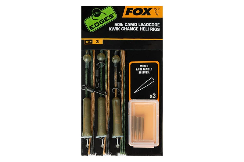 Fox Camo Leadcore Heli Rigs