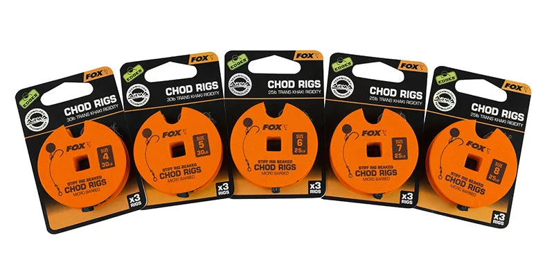 Fox Edges Stiff Chod Rigs