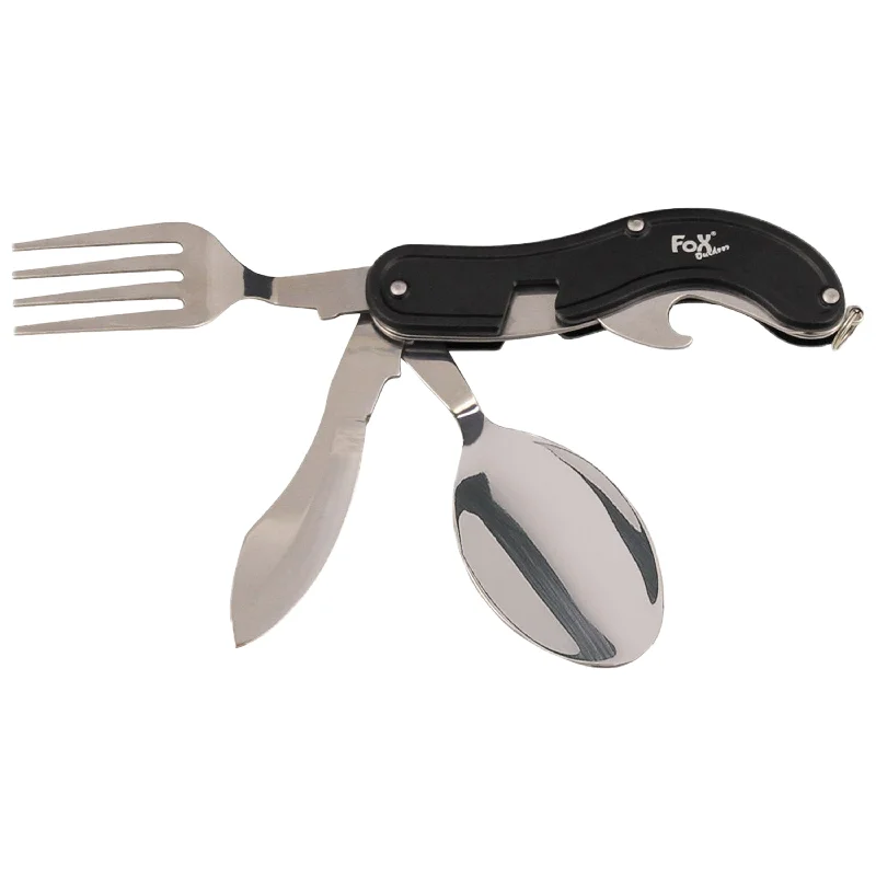 4 Piece Pocket Knife Cutlery Set