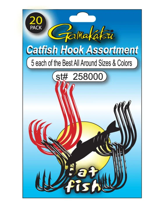 Gamakatsu Catfish Hook Assortment Variety Pack