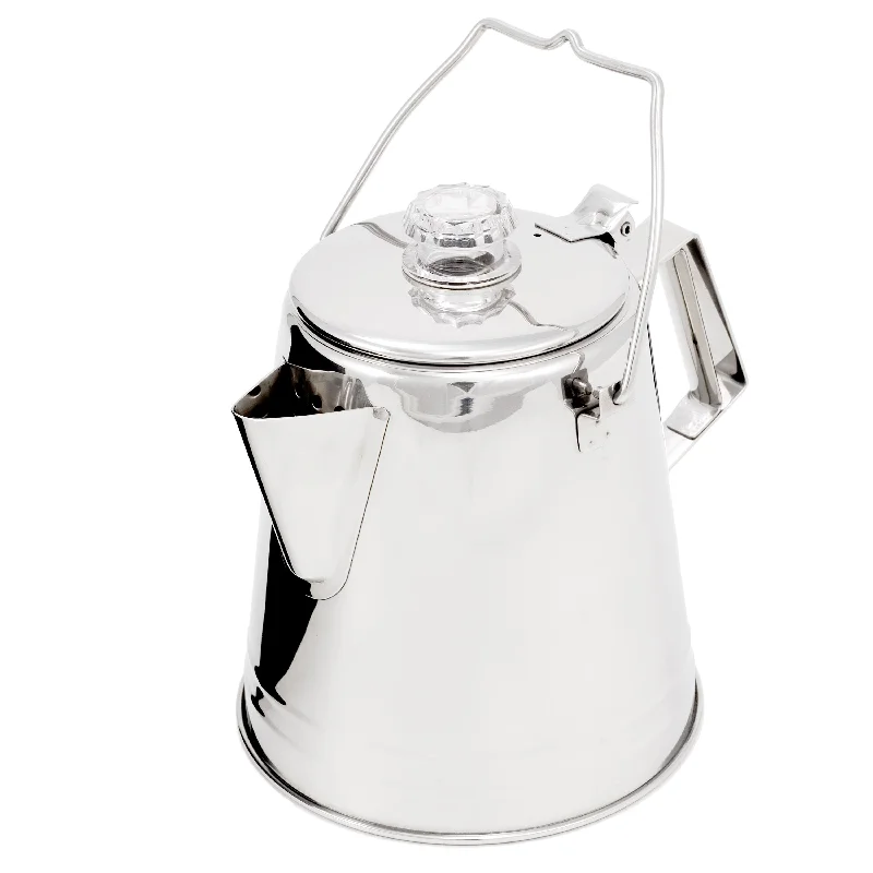 Coffee Can Glacier Stainless Percolator 1.2 L