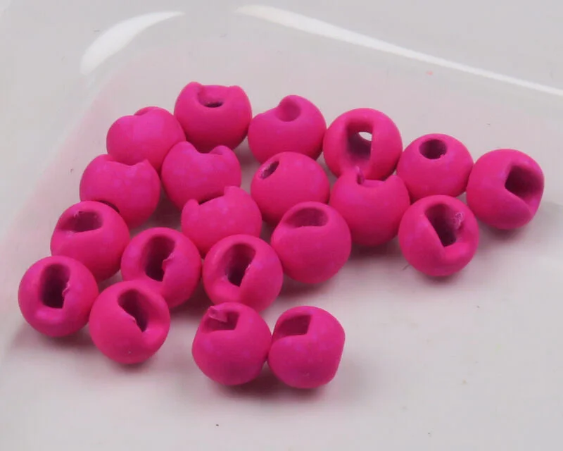 Hareline Mottled Tactical Slotted Tungsten Beads