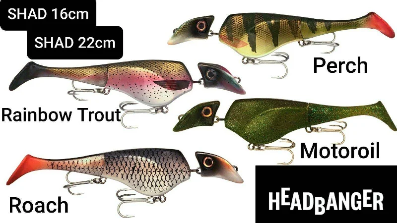 Headbanger Lures Shad 22cm (newer colours)