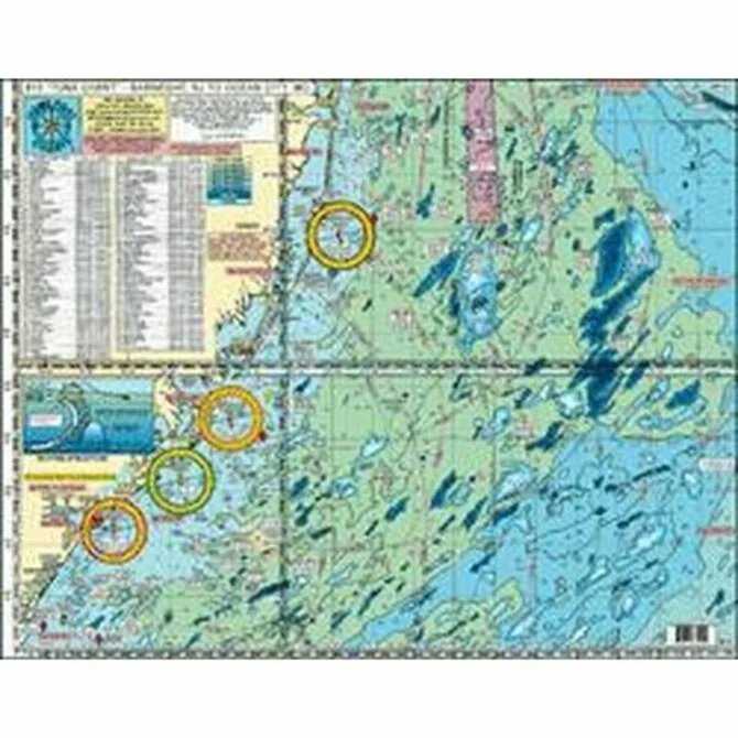 Home Port Chart - #10 Tuna Chart Barnegat, NJ to Ocean City, MD