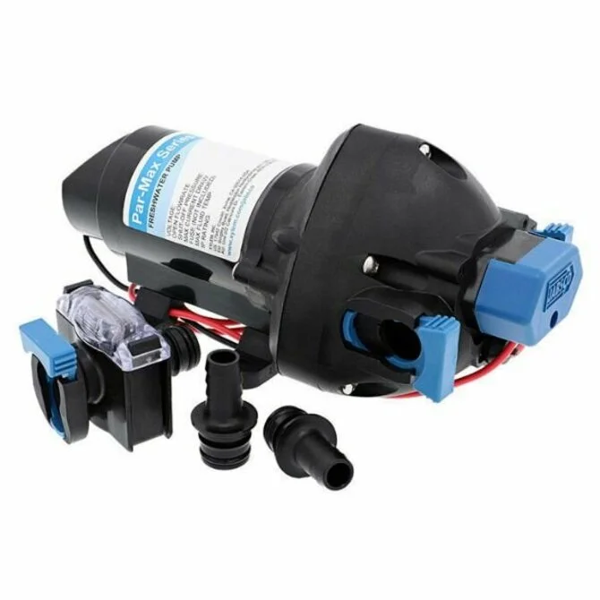 Jabsco - 4 GPM Par-Max HD4 Freshwater Pump, 40 PSI, 12V