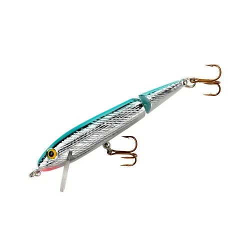 Jointed Minnow Lure, 5 12, 1116 Oz, SilverBlue Floating