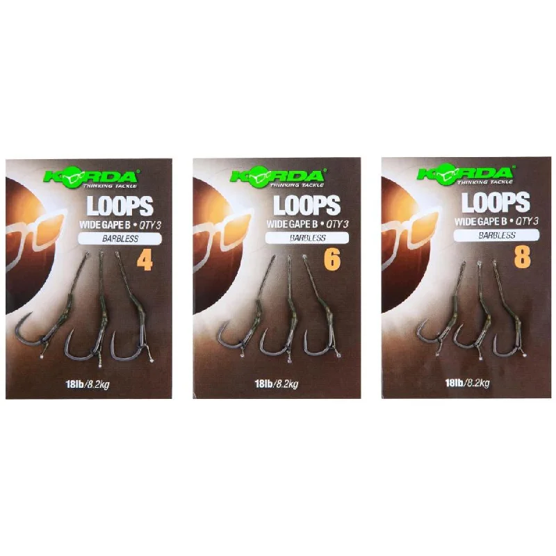 Korda Loop Wide Gape Rigs