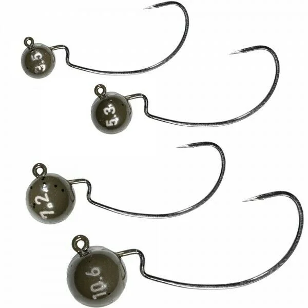 LMAB Tungsten Offset Jig Heads