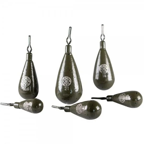 LMAB Tungsten Tear Drop Shot Weights