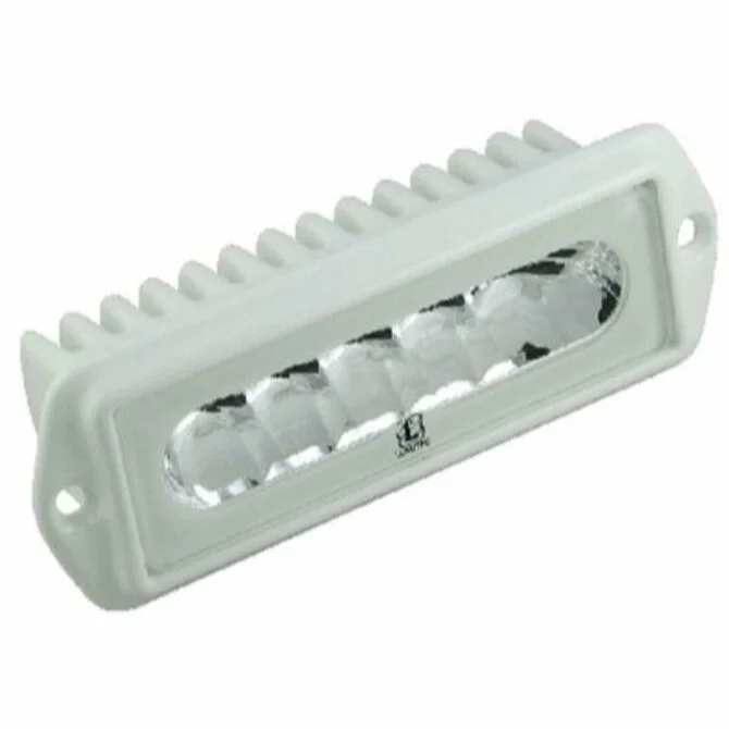 Lumitec - Capri2 Spreader Light, White, 5k White/Red, Flush Mount