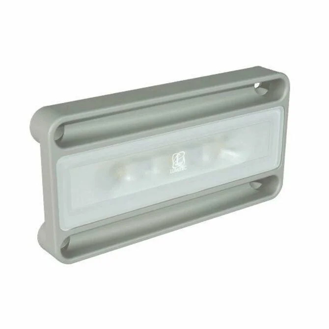 Lumitec - NevisLT Engine Room Light, Brushed, White, Surface Mount