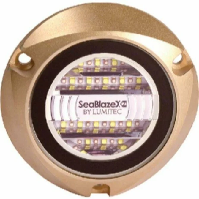 Lumitec - SeaBlaze X2 Underwater Light, Bronze, Spectrum RGBW