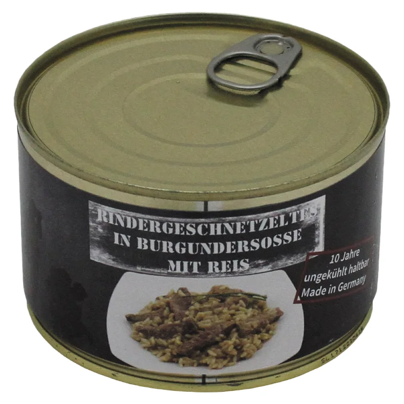 Beef in Burgundy Sauce and Rice Canned 400 g