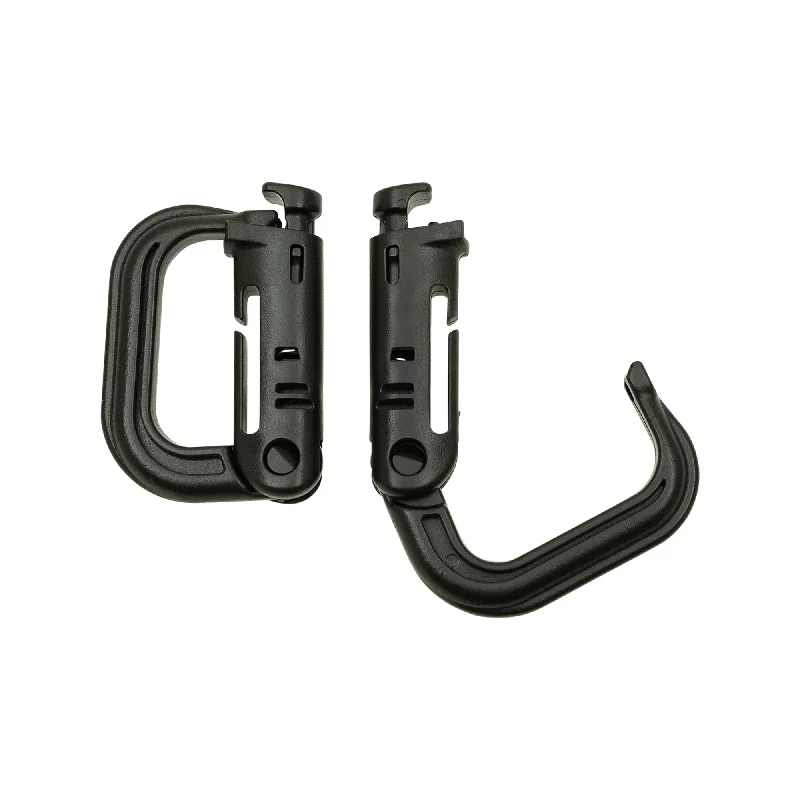 Plastic Carabiner Molle 2-Pack