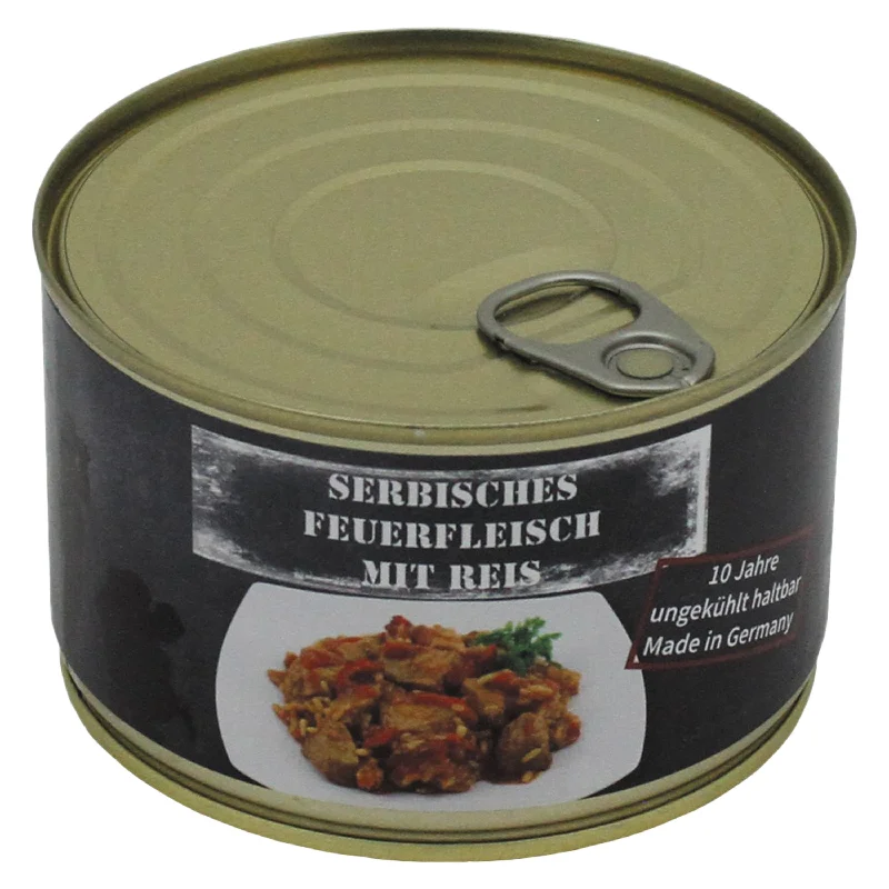 Serbian Style Meat with Rice Canned 400 g