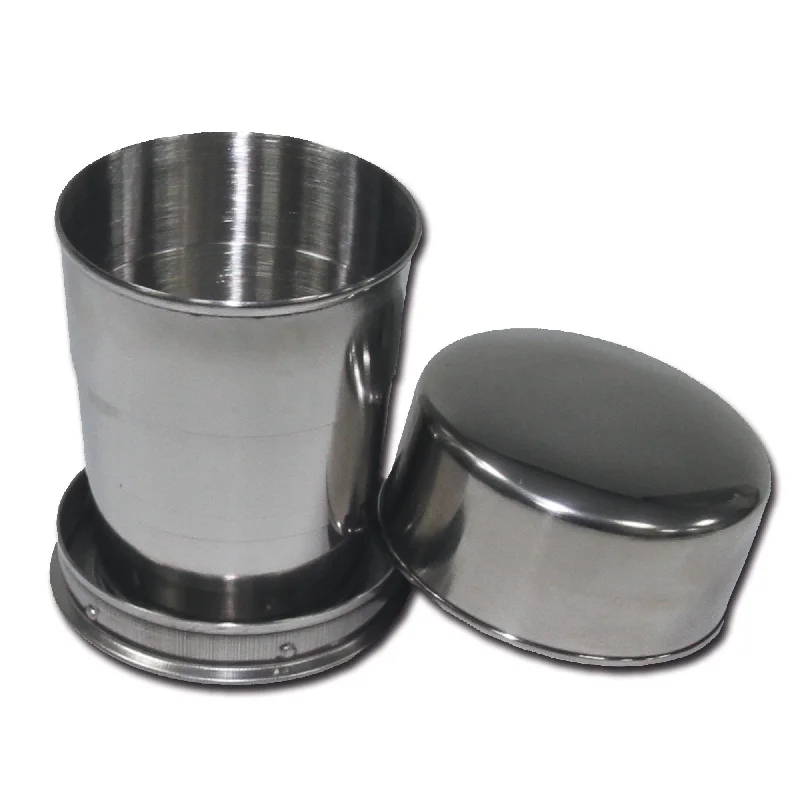 Stainless Steel Telescopic Mug 15 cl