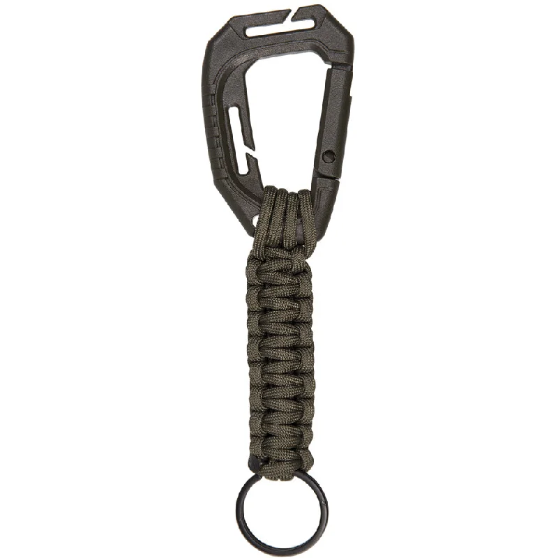 Key Chain parachute line with Carabiner Molle