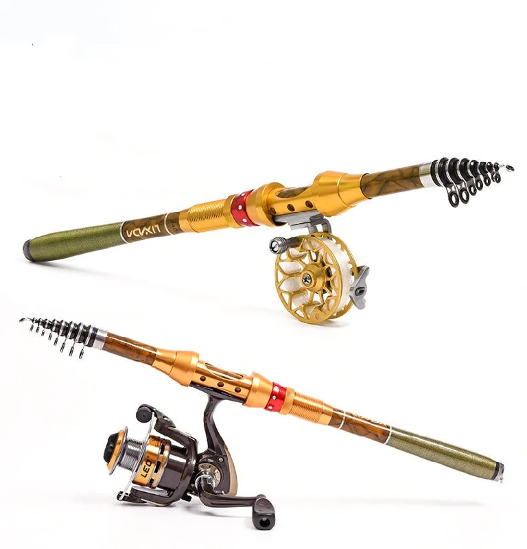 1.8M to 3.6M Mini Carbon Fishing Rod