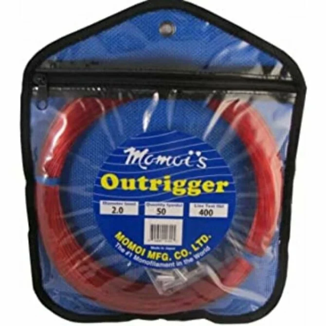 Momoi - Outrigger Mono Dark Red 100Yds 400Lb