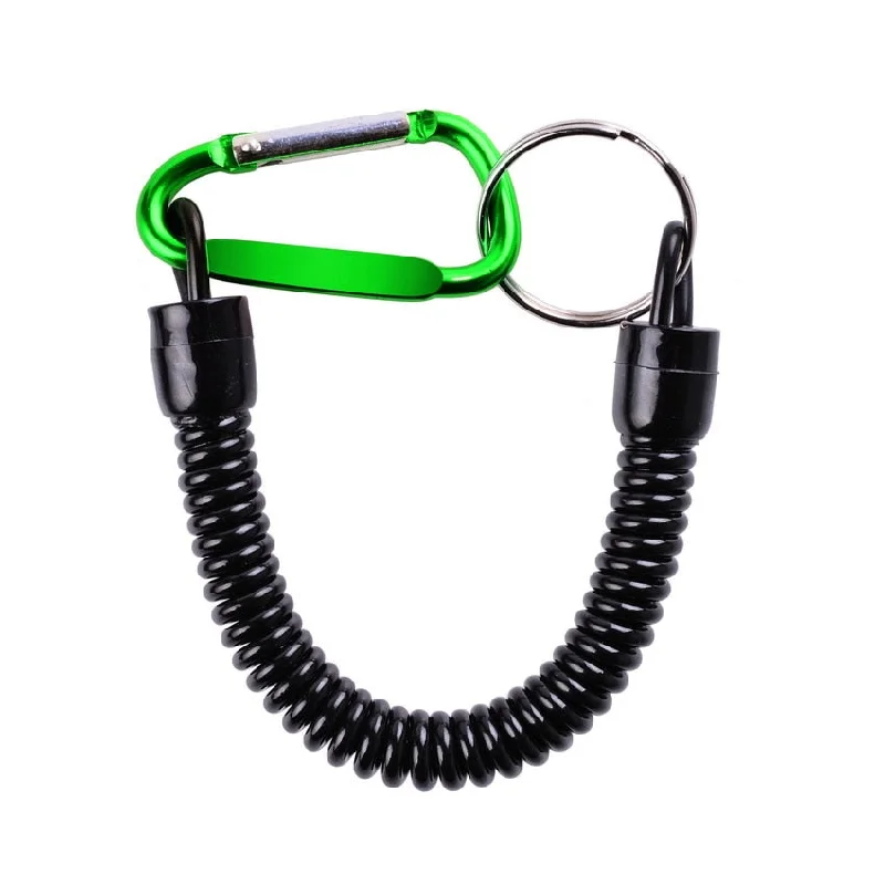 only Green carabiner