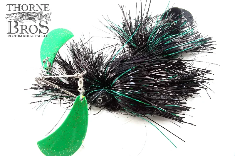 Black/Flowage Green