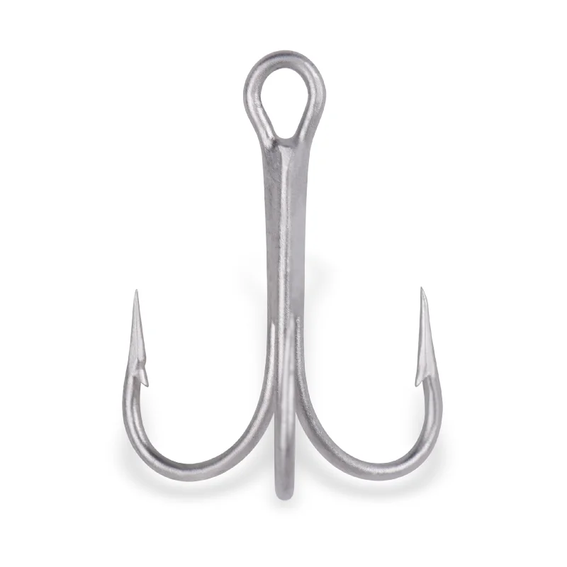 Mustad 3565 DuraSteel O'Shaughnessy Treble Hook 2X Strong