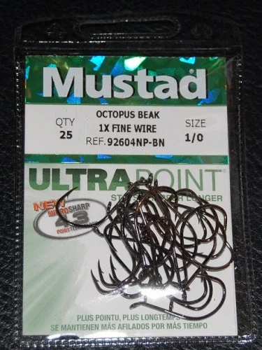 Mustad Beak/Octopus Hook Fine Wire