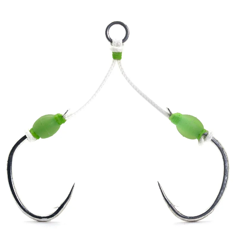 Mustad J-Assist3 Slow Pitch Assist Hooks 2pk