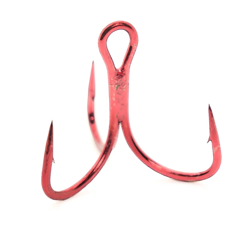 Mustad TG76 KVD Elite Triple Grip Red Treble 2X Short 1X Strong