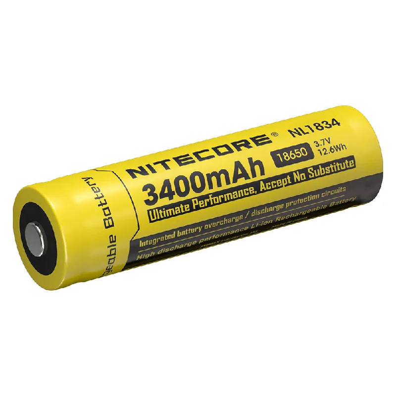 Rechargeable Battery 18650 3400mAh NL1834