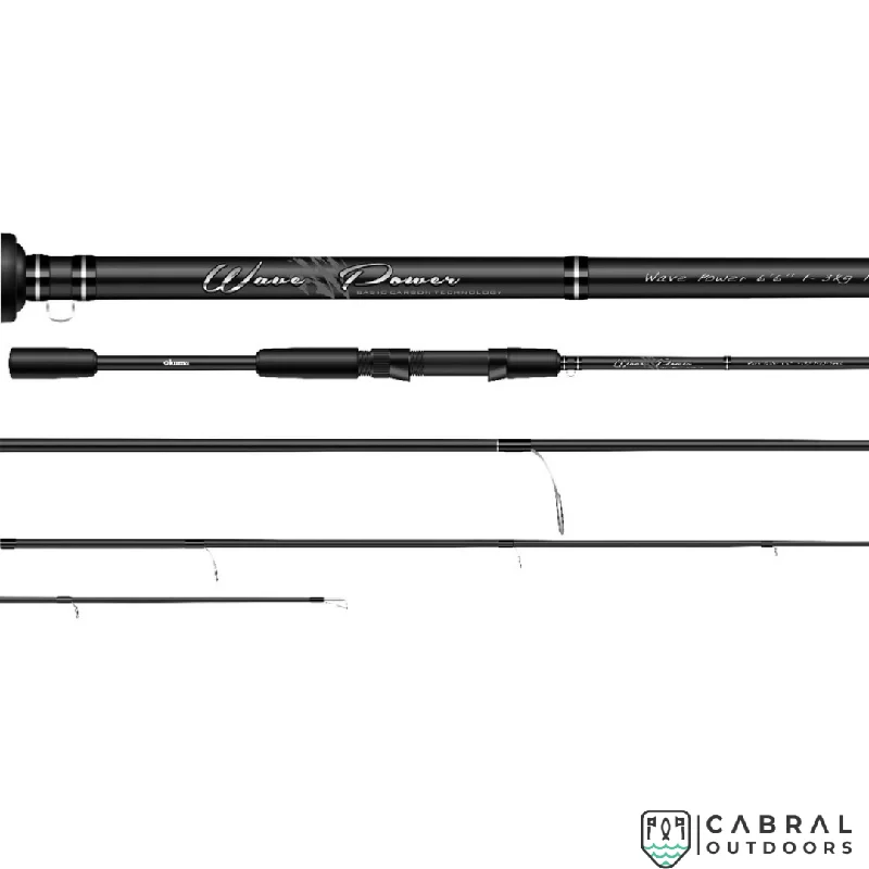 Okuma Wavepower 7ft-8ft Spinning Rod