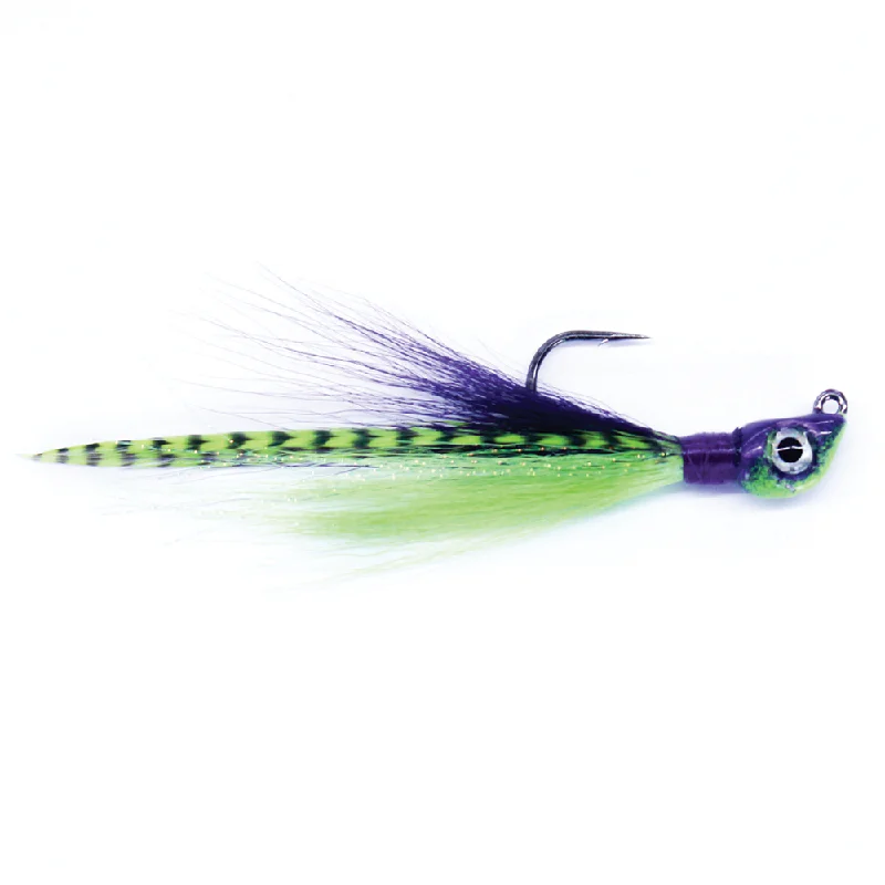 Purple Lime Green/Green Grizzly