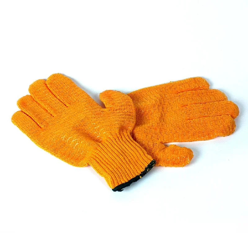 Orange Fishing Gloves