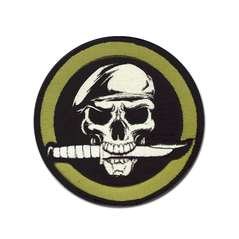 Patch Military Skull & Knife