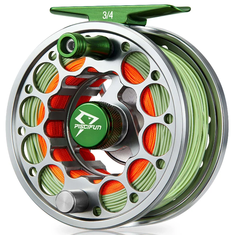 Piscifun Sword Fly Fishing Reel, CNC-Machined Aluminum Alloy Fly Reel