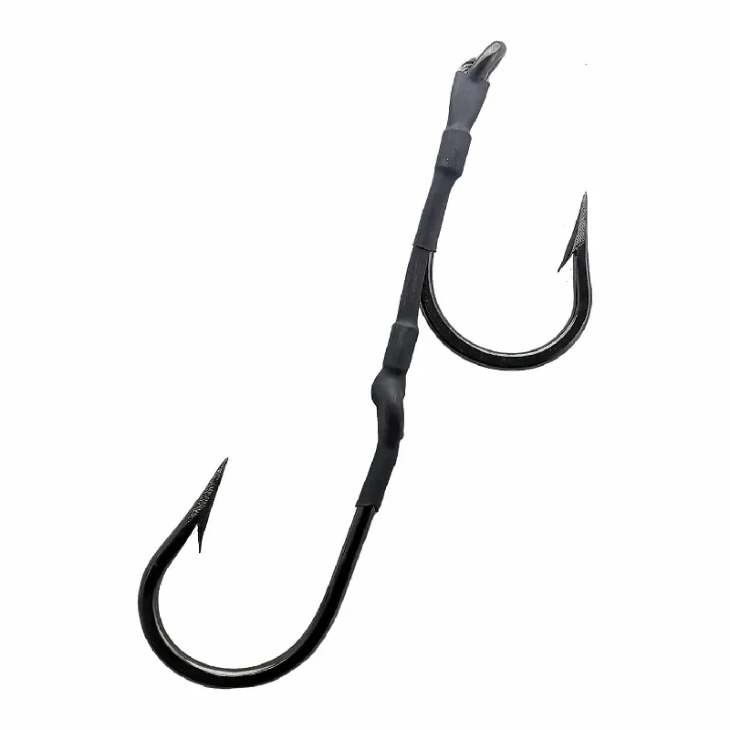 Quick Rig Black Nickel Tandem Hooks