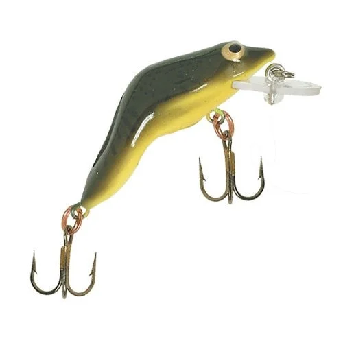 Rebel Teeny Wee Frog 1/8 Oz Fishing Lure - Green Bullfrog