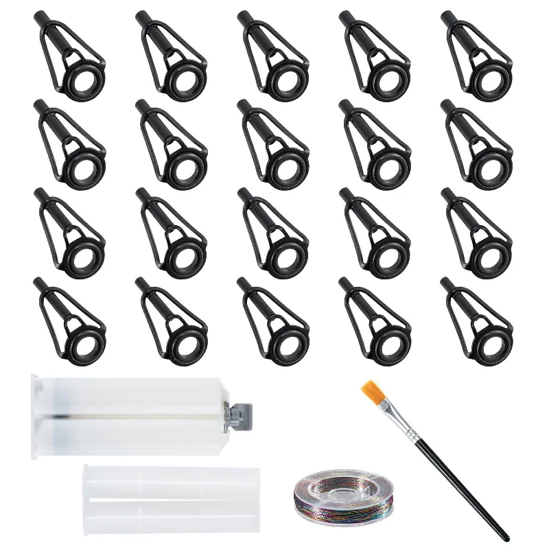 Dr.Fish 23pcs Rod Tip Repair Kit