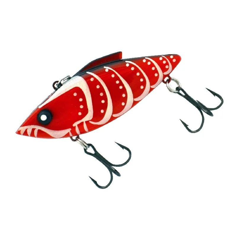 Rt601 RatLTrap 12 Oz Lipless Crankbait, Sinking Model 4 Hooks, 3 in Length, Retro Craw