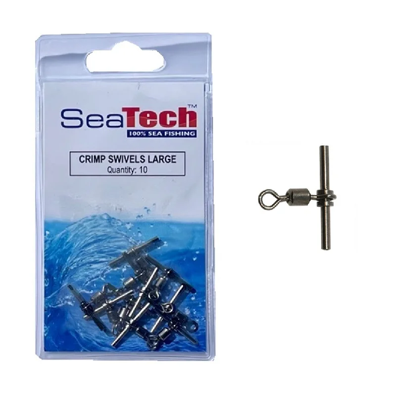 SeaTech Crimp Swivels - Large (pack of 10)