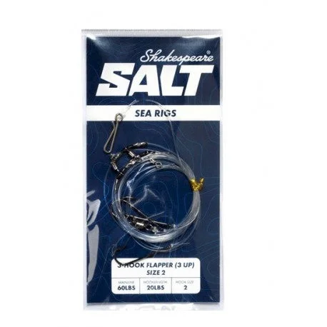 Shakespeare SALT Rig 3-Hook Flapper 3 up