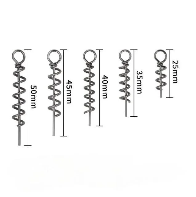 Shallow Screws for lure rigging - 10 Pack - 5 Sizes to choose from!