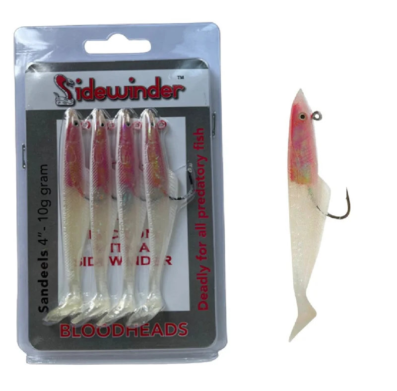 Sidewinder Bloodhead Sandeel 4" 10g (4 Lures)