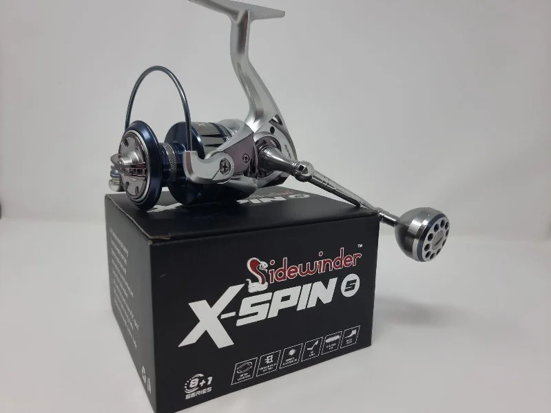 Sidewinder X-Spin Size 5 (5000) - Saltwater Lure Reel