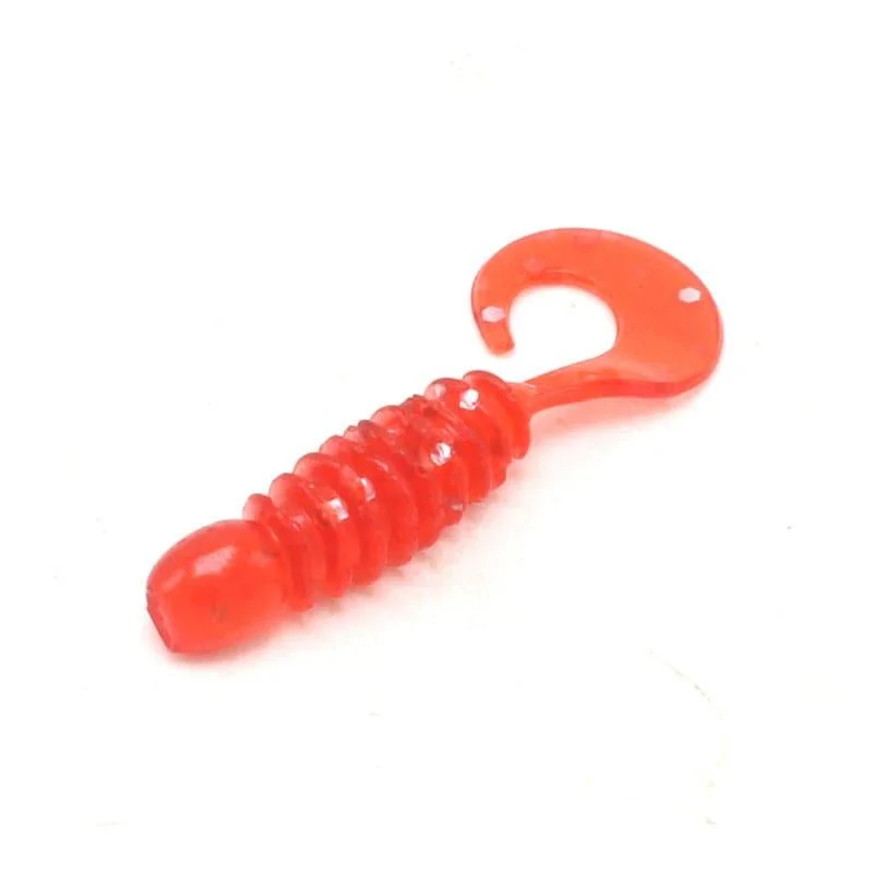 Dr.Fish 14pcs Soft Plastic Grubs 1.57''