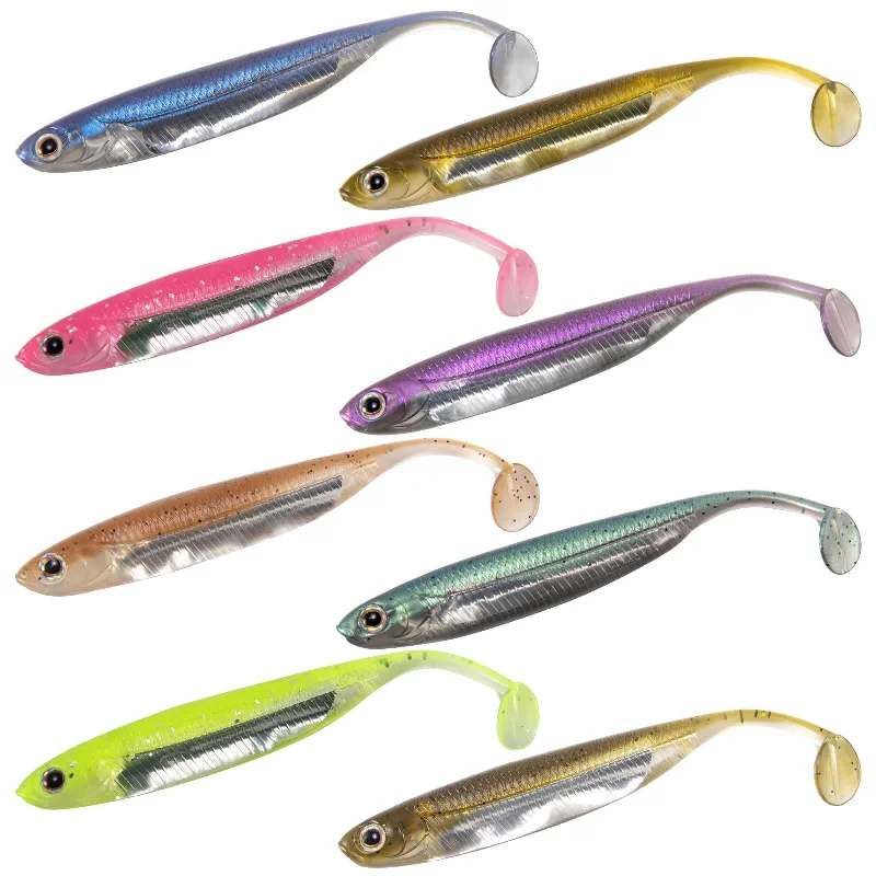 Dr.Fish Paddle Tail Soft Swimbaits 2.7''-4.7''