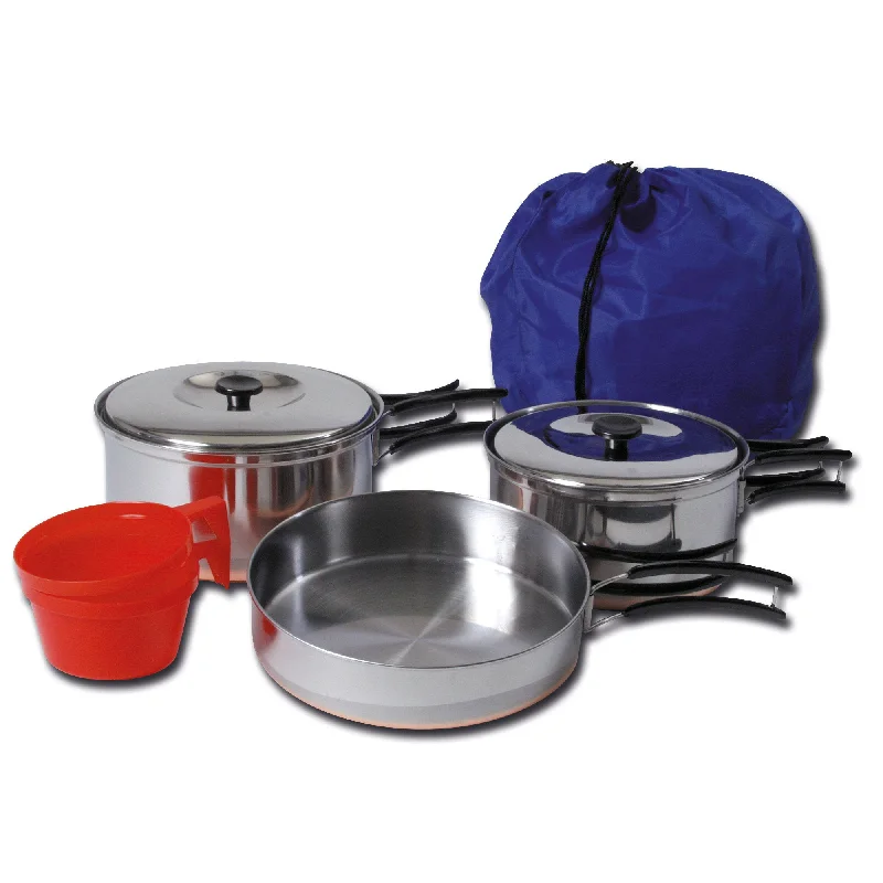 Stainless Steel Cooking Set 2 Person