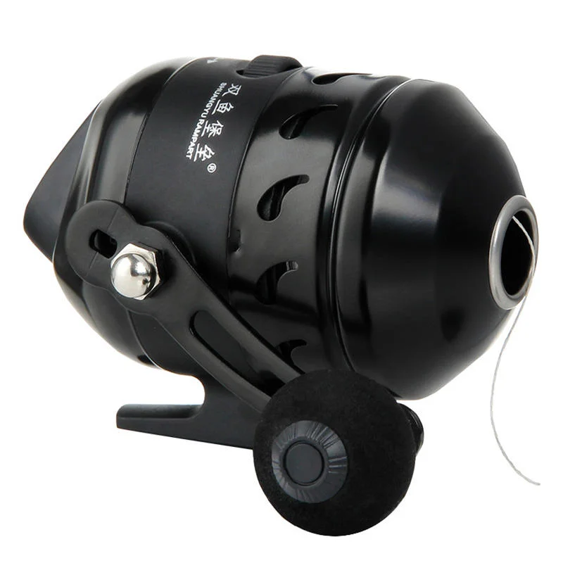 JG25 Black Stainless Steel Enclosed Fishing Reel