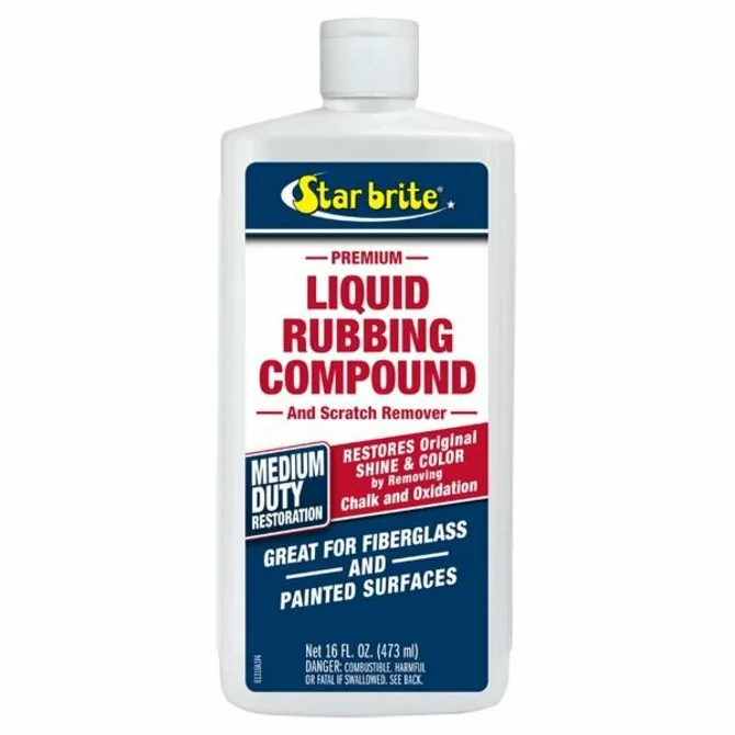 Star Brite - Liquid Rubbing Compound For Medium Oxidation - Pint