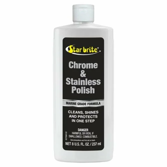 Star Brite- Chrome & Stainless Steel Polish 8 oz